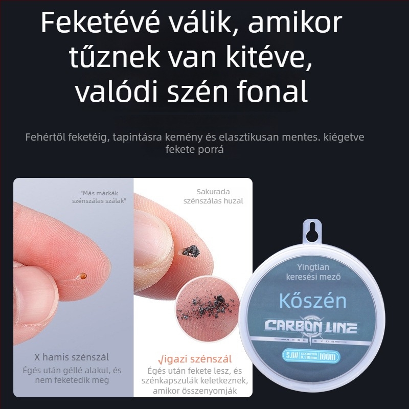 Sakurada sub-line, szénszálas, erős, 10 darabos doboz