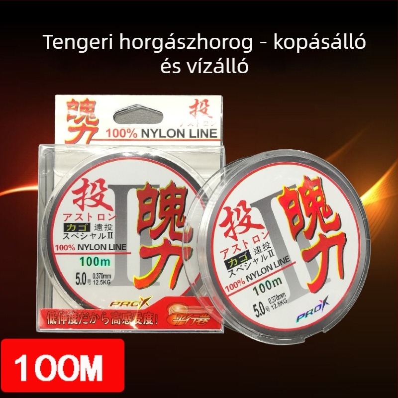 Nylonból készült fő horgász damil (Márka: Good fish; Anyag: Nylon; Szilárdság: Erős)