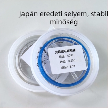 Fő horgász damil, nylon, rendkívül erős, alacsony nyújtás, 10 db