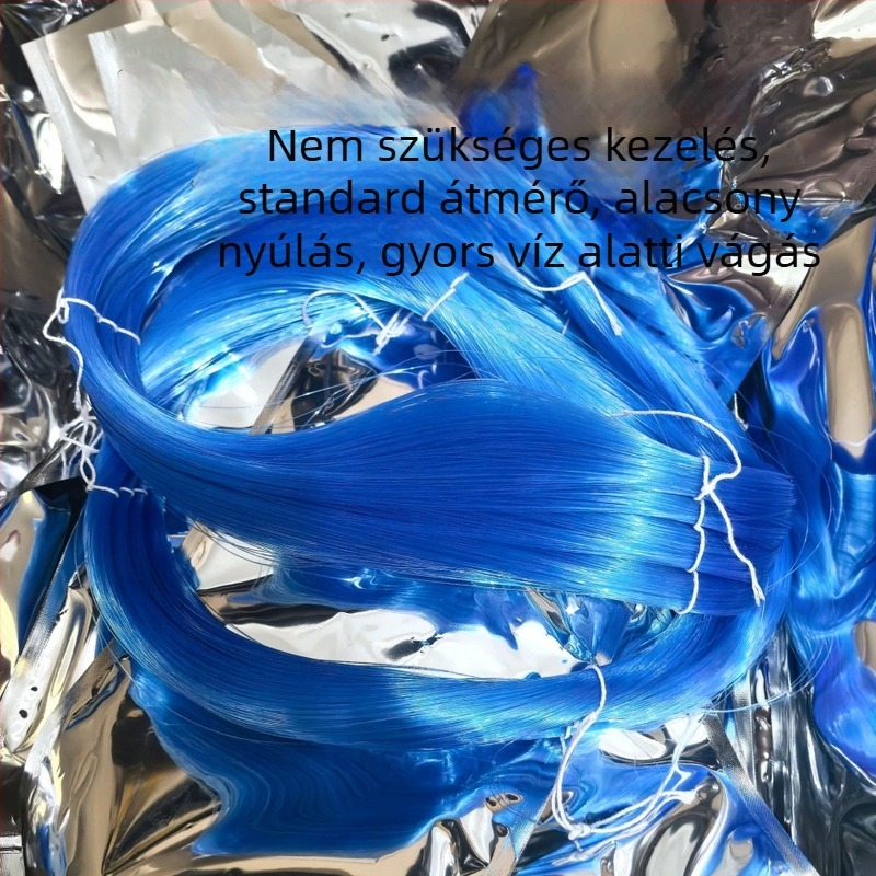Fő horgász damil, nylon, rendkívül erős, alacsony nyújtás, 10 db