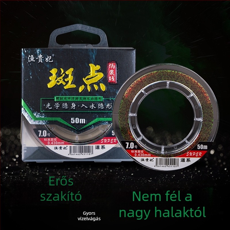 Fő horgász zsinór — Fishing concubine nylon, erős, 10 darabos csomag