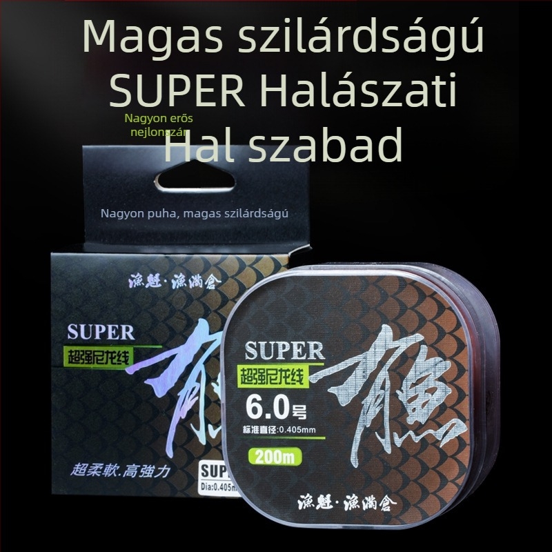 Yu Kui horgász fő zsinór – Nylon, Magas erősség, 10 db csomag