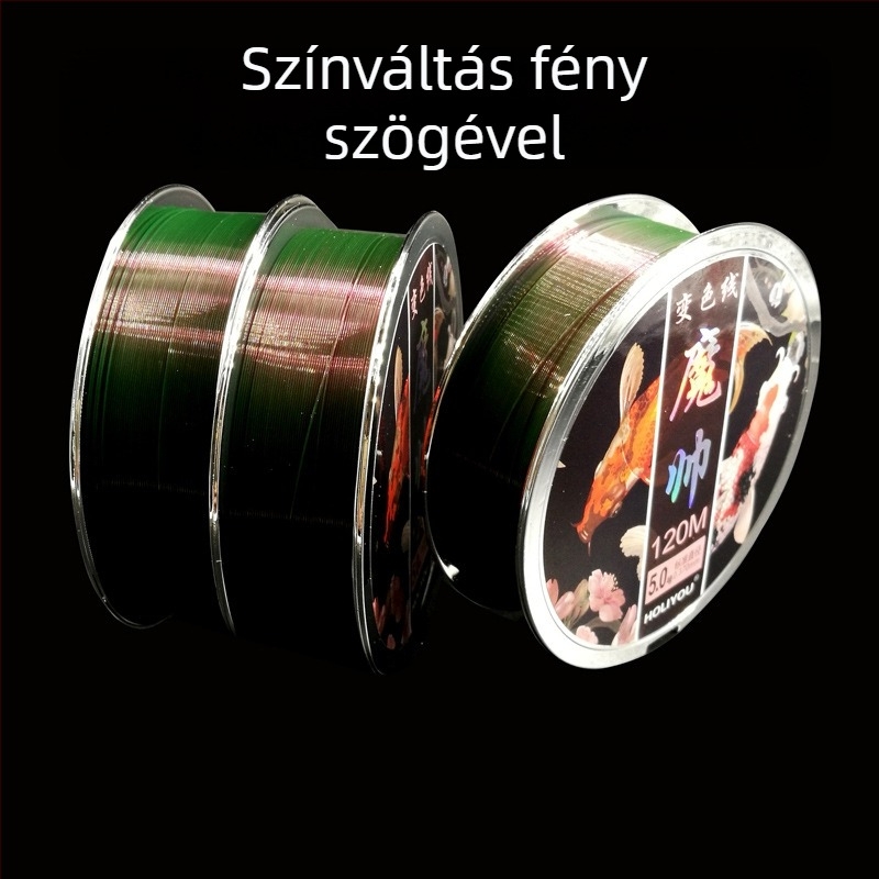 Fő horgászhálózsinór, nejlon, 120 m, szuper erős, puha érzetű, dobozban 10 rekesz