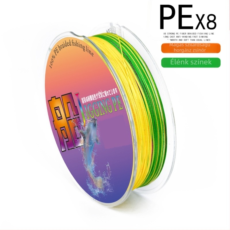 Fő damil PE, nagy szakítószilárdságú horgász damil, 100 darabos csomag