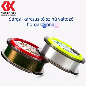 Fő horgász damil - Nylon, erős, simago, 6 tálca egy dobozban