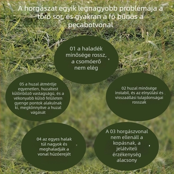Sanyo nejlon leaderline – Japánban készült, erős, szuper puha, kopásálló