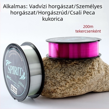 Fisherman Cat Nylon fő zsinór horgászat— erős húzás, 10 tekercs a dobozban