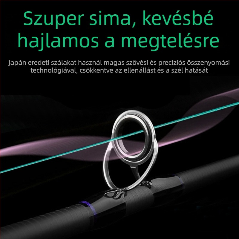 Quality 8-szálas PE fő vonal – sima, kopásálló, erős, szorosan összetett