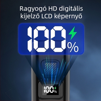 Elülső kerékpár lámpa LED-del, 10W, újratölthető 1200 mAh akkumulátor, alumíniumötvözet ház, akár 50 m fényhatótávolsággal (LED, 10W, 1200 mAh, alumíniumötvözet, 50 m)
