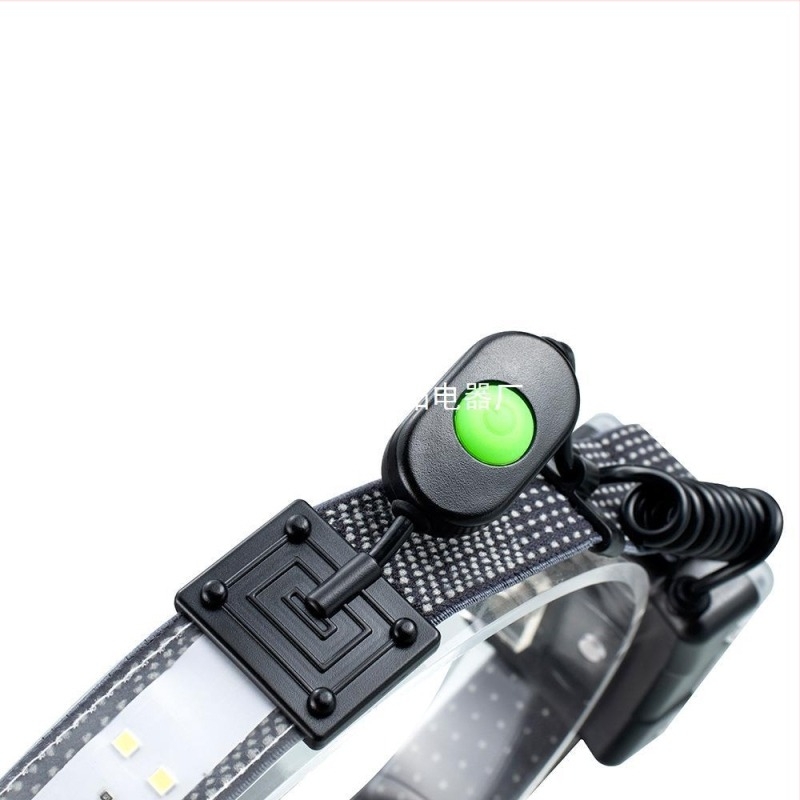 Fejlámpa COB világítással, 3×AA elemről, LED, 5W, 50–100 m hatótávolság