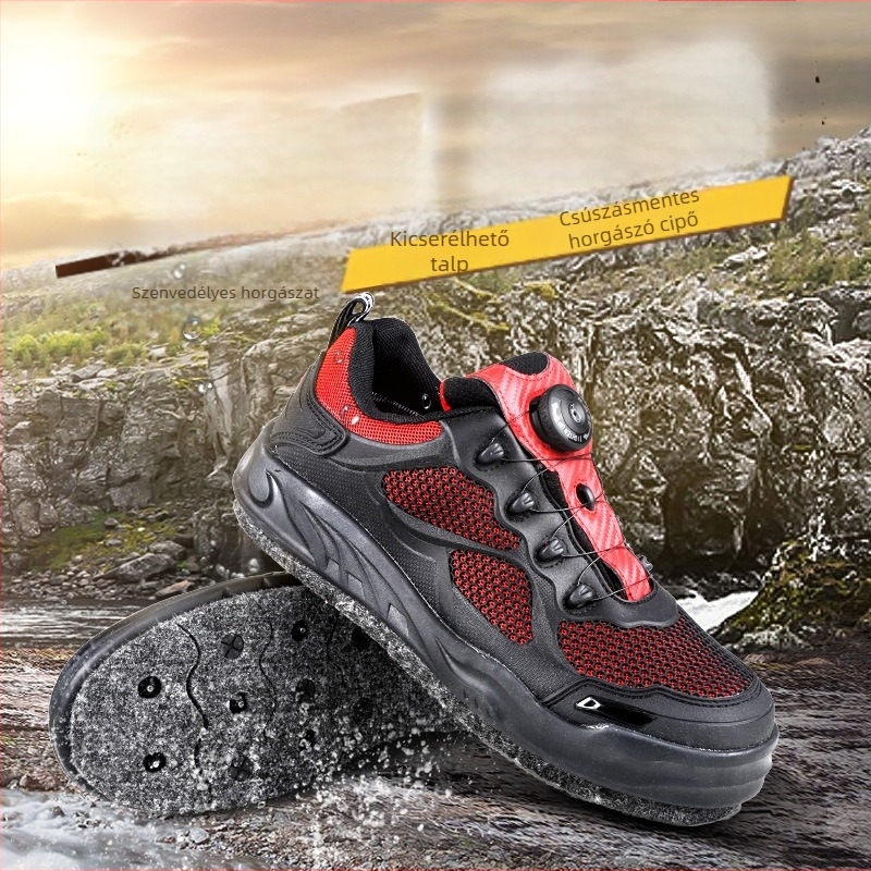 Gumi anyagú horgászcipő, márka seufite, modell 3005