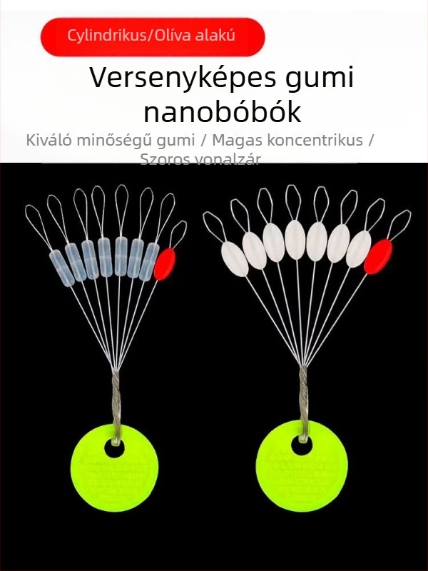 Olivaalakú szilikon spacer gyöngyök horgászathoz – tömegesen csomagolt kis kiegészítők a halászathoz
