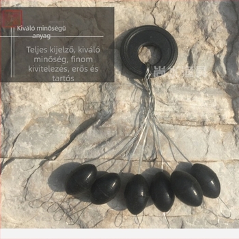 Világító szilikon olíva alakú horgász súly tengeri horgászathoz
