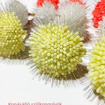 Szilikon űrgyöngyök – tömeges halászati zsinóros készlet, színek: Crystal Green, Shadowless Beige, Milky White, Fruit Green, Black Vinyl