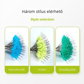 Feibashi szilikon spacer gyöngyök (Márka: Feibashi, Anyag: Szilikon, Mennyiség: 100 db)