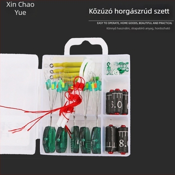 Xin Chaoyue Csúszó Horgászkészlet – Szilikon Űr-Golyók, Nyolcszögű Gyűrűk, Gyors Ólom Készlet