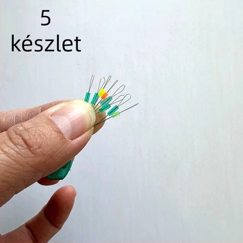Horgászfelszerelés kiegészítő készlet: szilikon Space Bean és vonalas készlet csúszó dobozzal