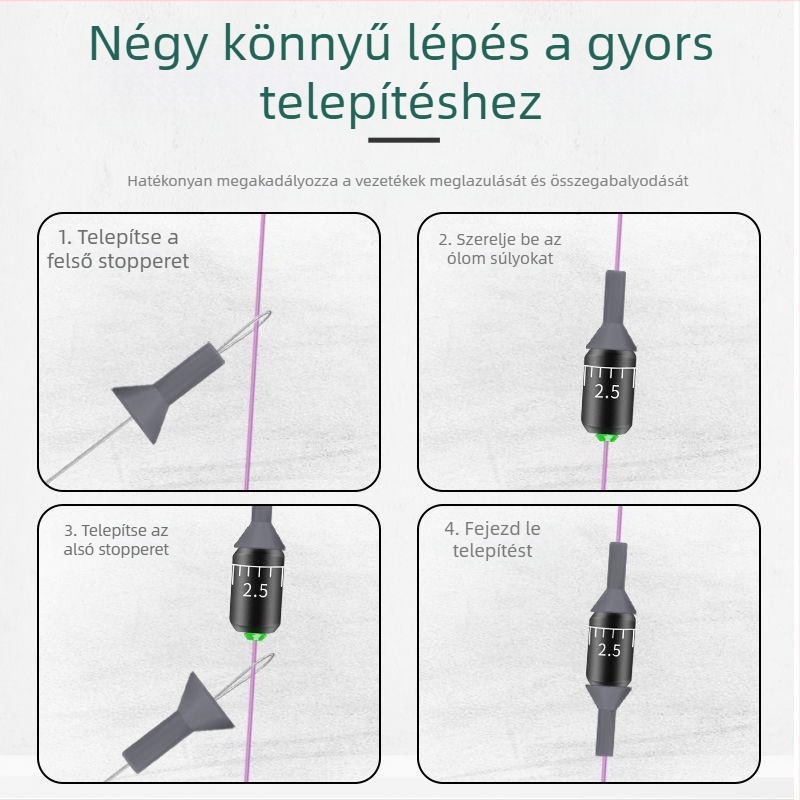 Szilikonból készült ólomvédő gyöngyök készlet – Ütközés elleni védelem, űrgyöngyök