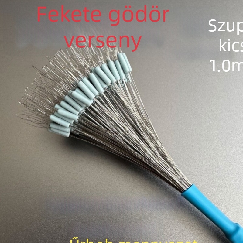 Gumigyöngyök horgászathoz, 1,0 mm, 5S magas centrikusság, anti-tekeredés és pozicionálás, 100 darab