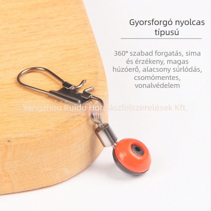 Sharpness Tengeri horgászat összekötő, rozsdamentes acélból, tű és úszó gyöngy