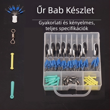 Horgász gyöngy készlet anti összekuszálódás funkcióval, ABS anyag, licencelt magáncímkés termék (ABS anyag, anti összekuszálódás funkció, licencelt magáncímke)