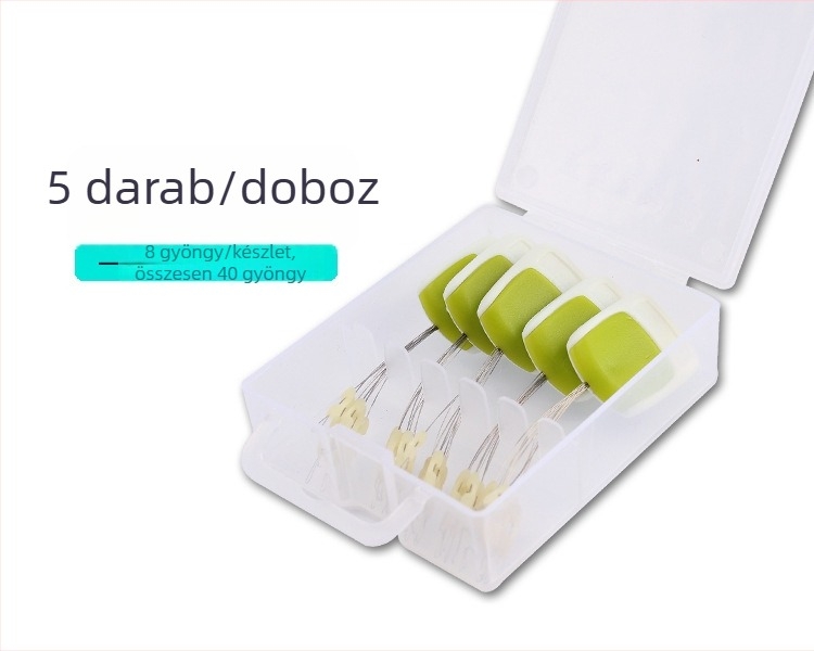 Ao Lake 5 darabos dupla horog szétválasztó, Space Bean típusú szilikon vonalszétválasztó, állítható vonalszétválasztó, horgászfelszerelés