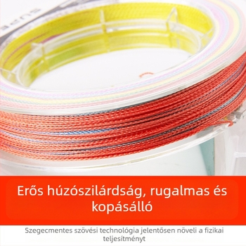 Fő horgász zsinór, PE anyag, nagy szakítószilárdság, 100 m hosszú