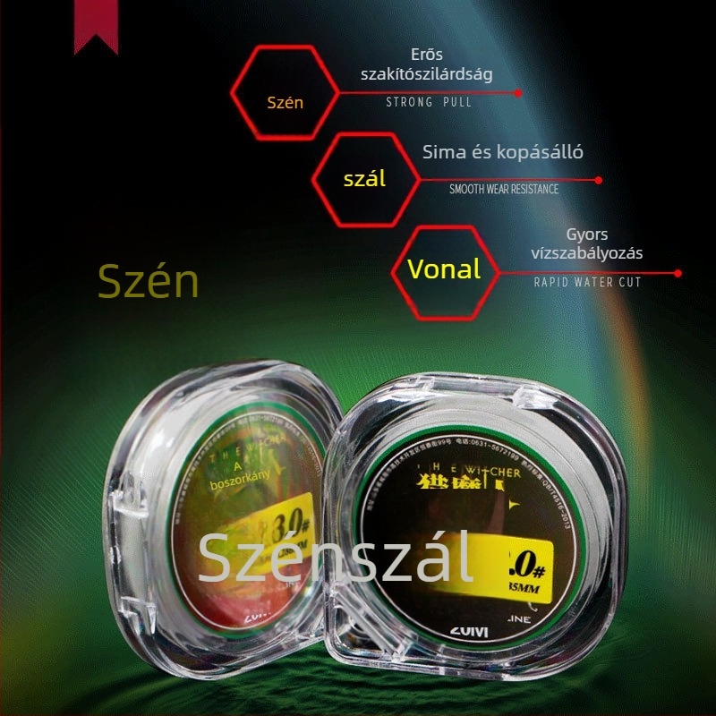 Devil Hunter Nylon Elővezető Zsinór Sziklás Horgászathoz, Kopásálló és Megerősített Édesvízi és Sós Vízhez