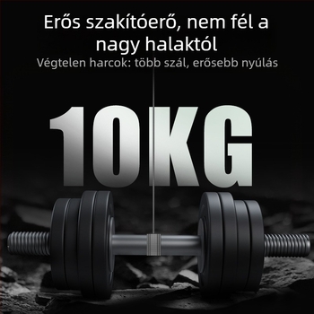 Alsóvonal horgászatához, PE, csomómentes, 5000 m, nagy szakítószilárdság