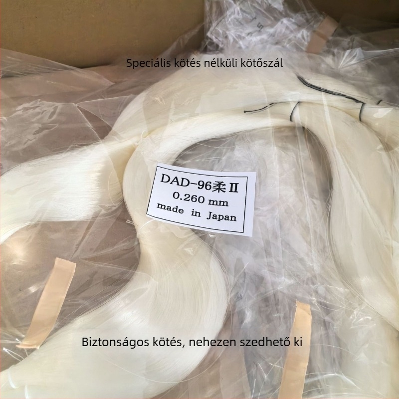 Kanai Koto Csomómentes alsor — Nylon, rendkívül erős, 10 darabos csomag