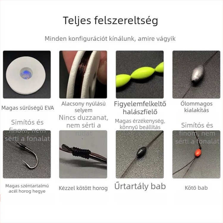 Spin nejlon fő zsinór, 1–50 kg terhelhetőség, 1000 darabos csomagolás