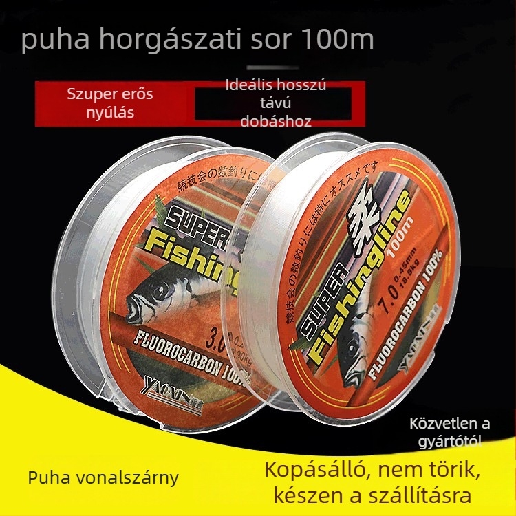 Shangmingchuan nylon főzsinór – erős, 200 darab