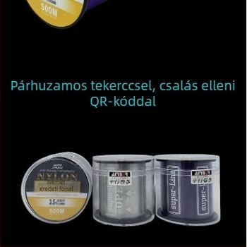 GER-SUPER nejlon fő zsinór horgászathoz, 1 db, Márka: GER-SUPER; Anyag: Nylon; Eredet: Kína