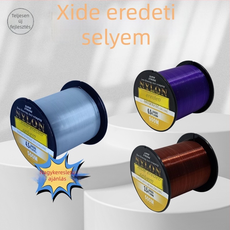 GER-SUPER nejlon fő zsinór horgászathoz, 1 db, Márka: GER-SUPER; Anyag: Nylon; Eredet: Kína