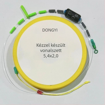 Kézzel készített főline készlet versenyképes Tai-diao horgászathoz, magas szakítószilárdságú nylon fonalból