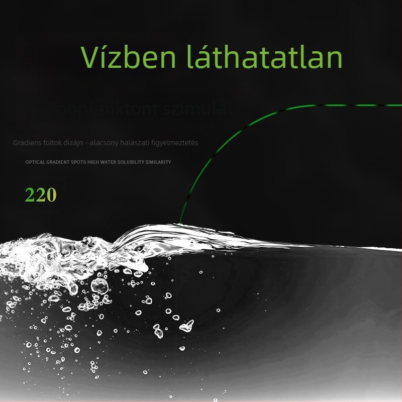 Nylon fő horgász zsinór, nagy szakítószilárdság, 220 m hossz, csomagolás 200 darab