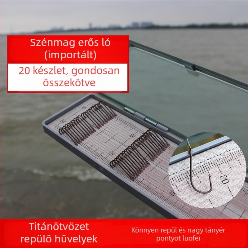 Fisherman PE Szénmag Központú Dyneema Horgász Aljzat Titánium Hüvely