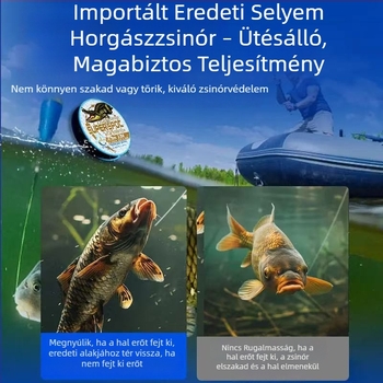 Sellő motívumos francia pöttyös fő zsinór készlet, csomómentes, előkötött