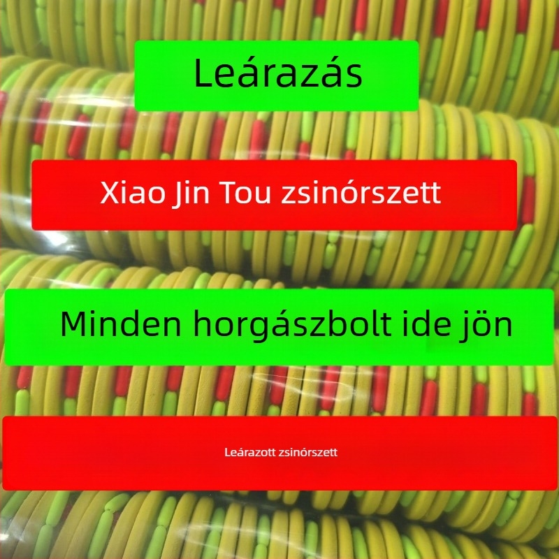 Hétcsillagos úszókészlet, A1 réz súly, horog és zsinór – hagyományos horgászat, állítás nélküli úszó, nylon 2,7 m