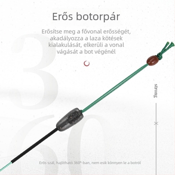 Fő horgászvonal – nylon, 20 kg szakítószilárdság, 500 darabos csomag, Drooping string márka
