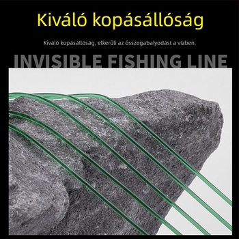 River márkájú nylon horgász fő zsinór, rendkívül puha, nagy szakítószilárdság, 10 darabos csomagban