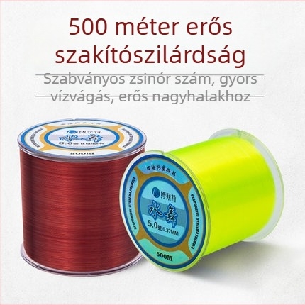Boffett Water Dance 500 m nylon fő damil tengeri horgászathoz, előke