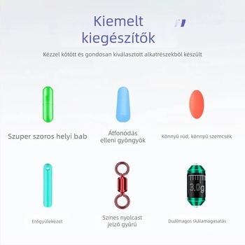 Fő zsinór – Force Pill, nylon, erős, 10 darabos csomag