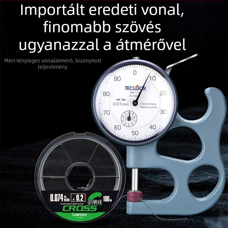 Well muxuan PE fő horgász zsinór, erős, 100 darabos doboz