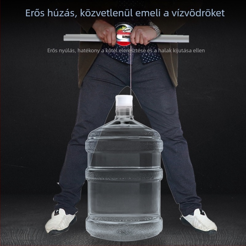 Szénszálas előkötél halászathoz, teherbírás 20–220 lb