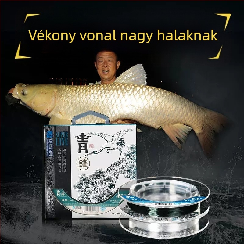 Fő nylon horgász zsinór — Chinese and Western márka, doboz 5 tálcával