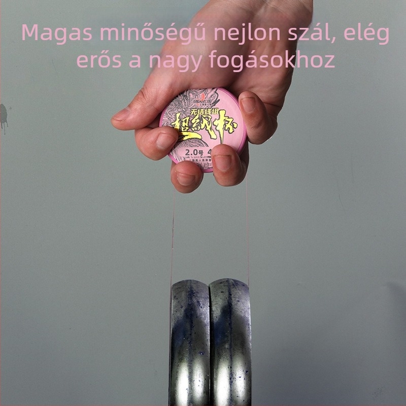Mermaid No-kötésű fő vonal készlet – Nylon, folyókra, tavakra és tározókra; erős húzás; könnyen szétszedhető