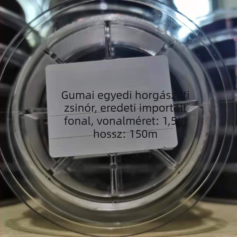 Nylonból készült főline, Muhu Plus Resistance, nagy szakítószilárdság, 10 darabos csomag