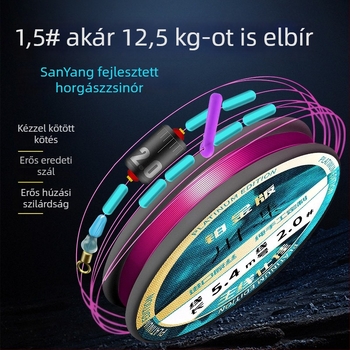 Chuanji fő zsinór, nylon, kézzel kötött, teljes készlet