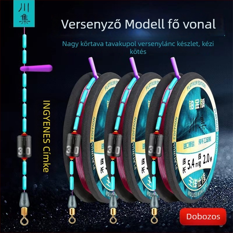Chuanji fő zsinór, nylon, kézzel kötött, teljes készlet